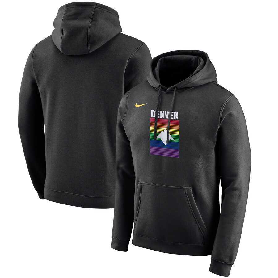 Denver Nuggets Nike 2019-20 City Edition Club Pullover Hoodie Black,We sell and wholesale Denver Nuggets Nike 2019-20 City Edition Club Pullover Hoodie Black on line form chian!